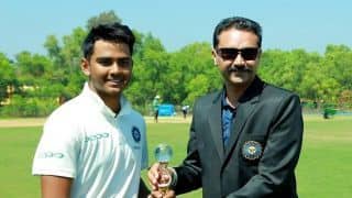 India Under-19 team beat South Africa by nine wickets
